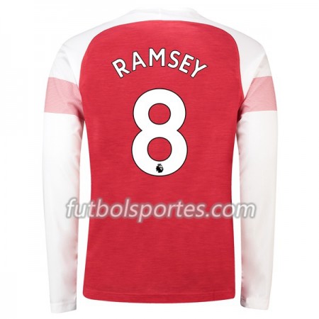 Camisetas Arsenal Ramsey 8 Primera Equipacion 2018/2019 Manga Larga